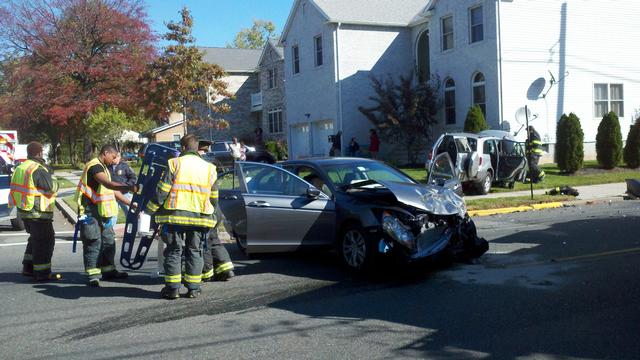 Head on Collision, Green St & Bloomfield Ave, October 25, 2011