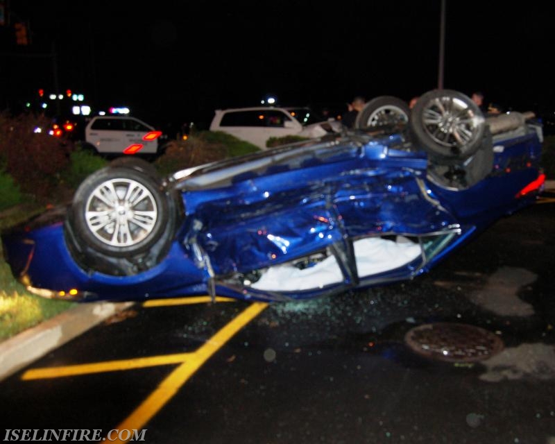 2 car MVA at Route 1 South & Green Street with this vehicle ending up in the Capital One Bank parking lot, July 10, 2016.