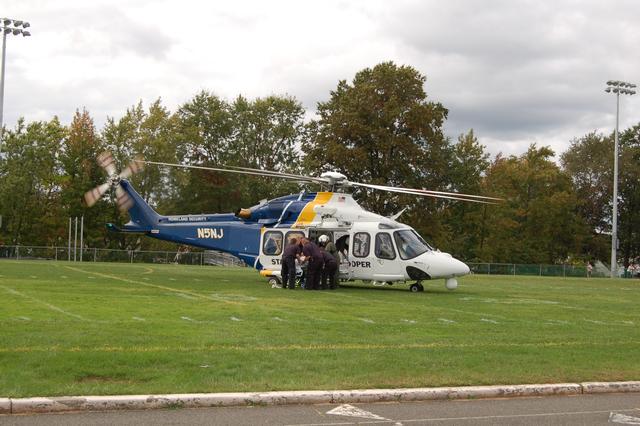 MEDEVAC, JFK High School September 29, 2012.