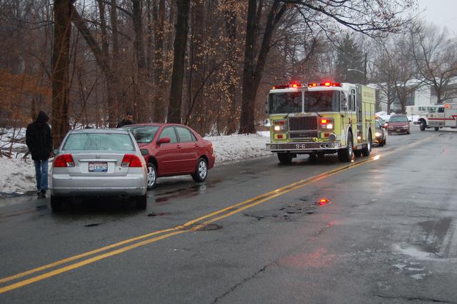 MVA on Gill Lane, January 18, 2011.