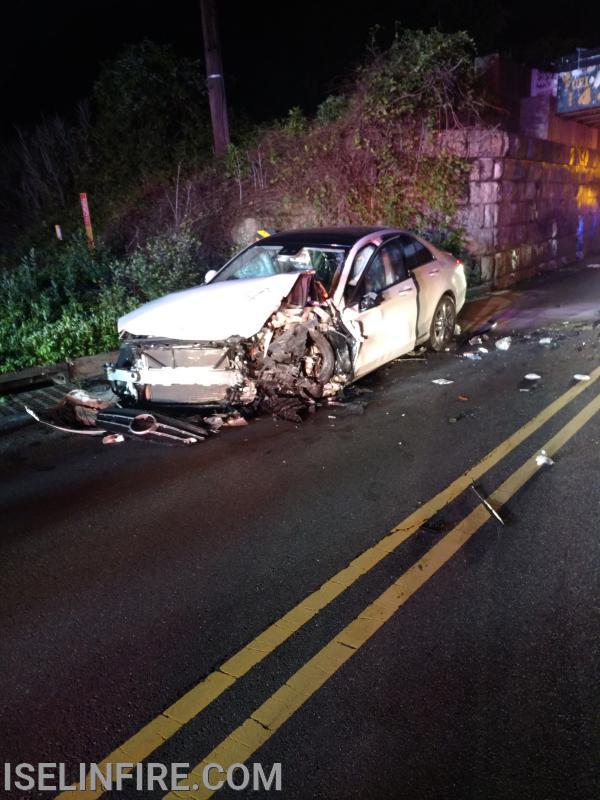 Gill Lane at the railroad bridge, August 5, 2020.