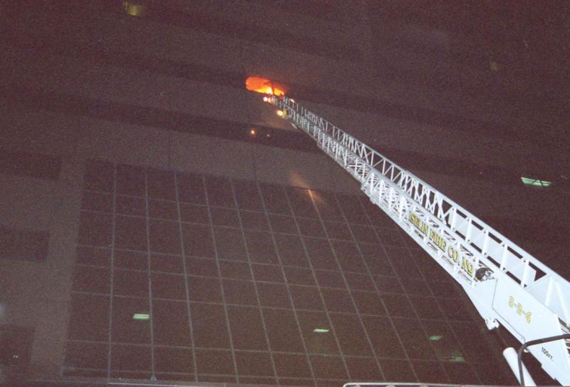 Hilton fire September 4, 2005.