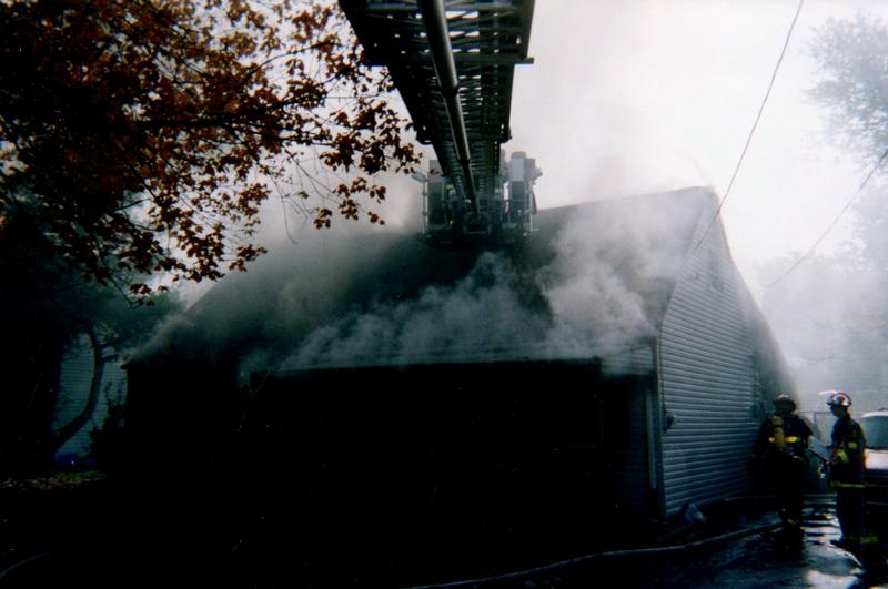 Structure Fire West Arthur Place October 2002.