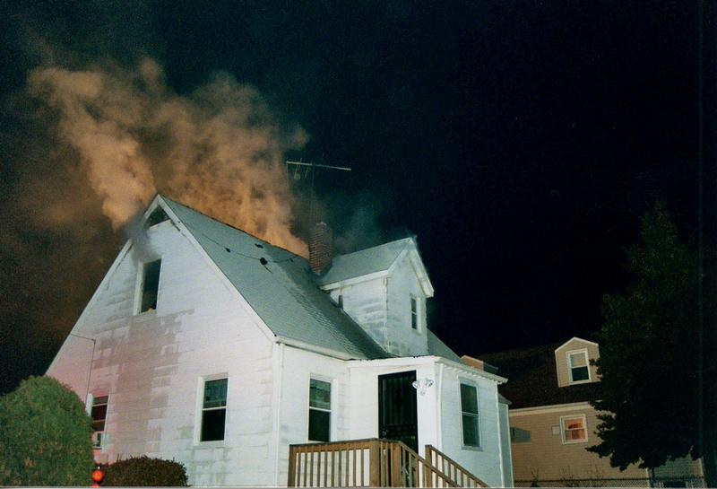 Structure Fire in District #11, March 2005.