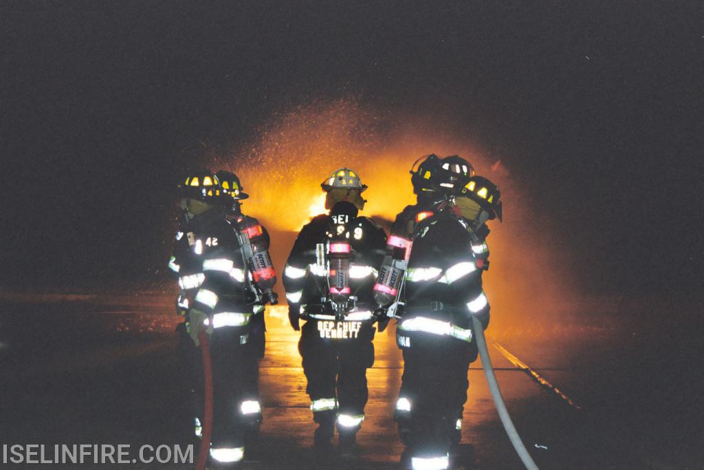 Flammable Gas Live Burn March 2004.