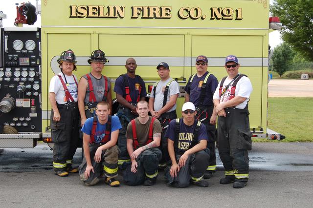 June 26, 2011: Flammable Liquid Live Burn Drill at Middlesex County Fire Academy.