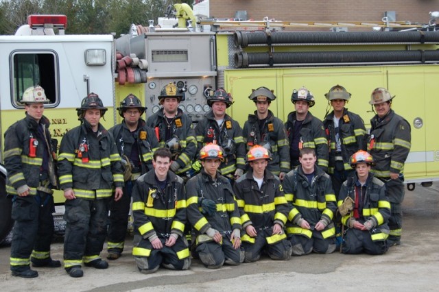 March 15, 2009: Live Burn Drill at the Middlesex County Fire Academy Taxpayer Building.