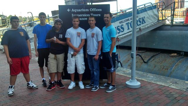 Visit to Baltimore's Inner Harbor, October 5, 2013.