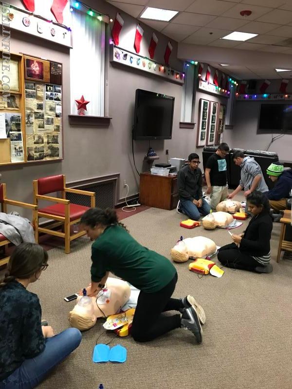 CPR/AED Class December 20, 2017.