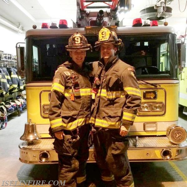 Fire Company Legacy: Brothers Anthony and Sam Harland.