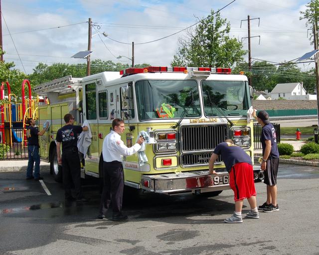 Washing 9-6 for Avenel FD's 100th Anniversary Parade, June 8, 2013.