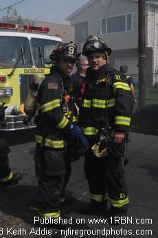 Fire Company Legacy: Lt. Tom Karlin and son TJ.