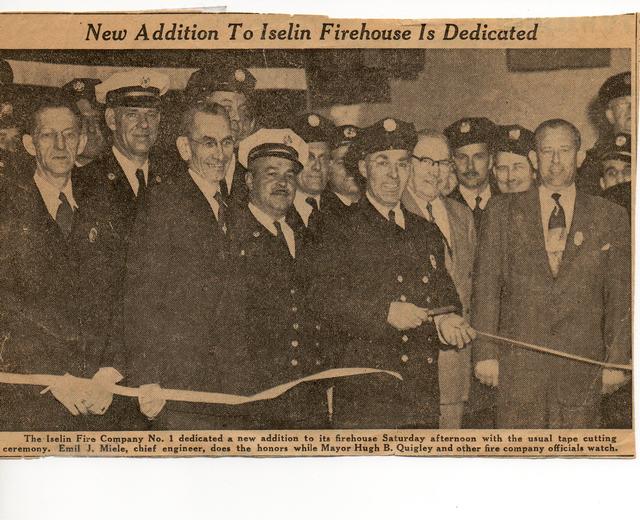 House 1 Expansion Dedication Ceremony, 1954.